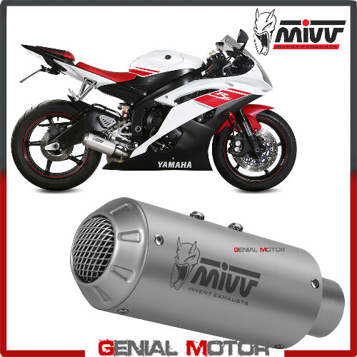 Mivv exhaust muffler mk3 inox - muffler,